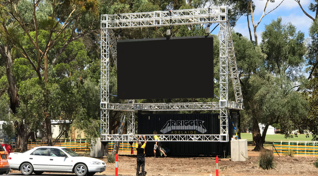 Container Big Screen system